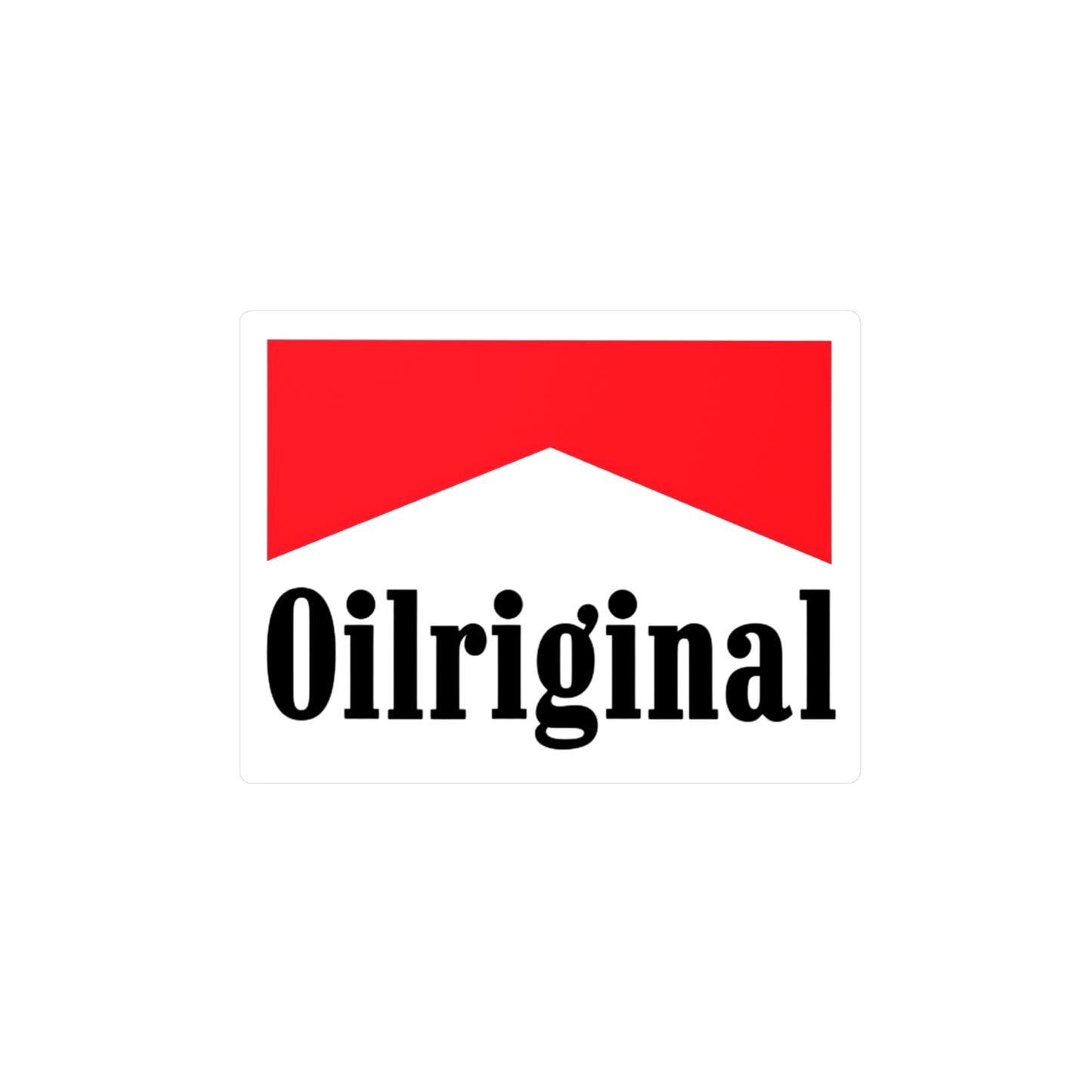 Oilriginal Malboro - Vinyl Decal