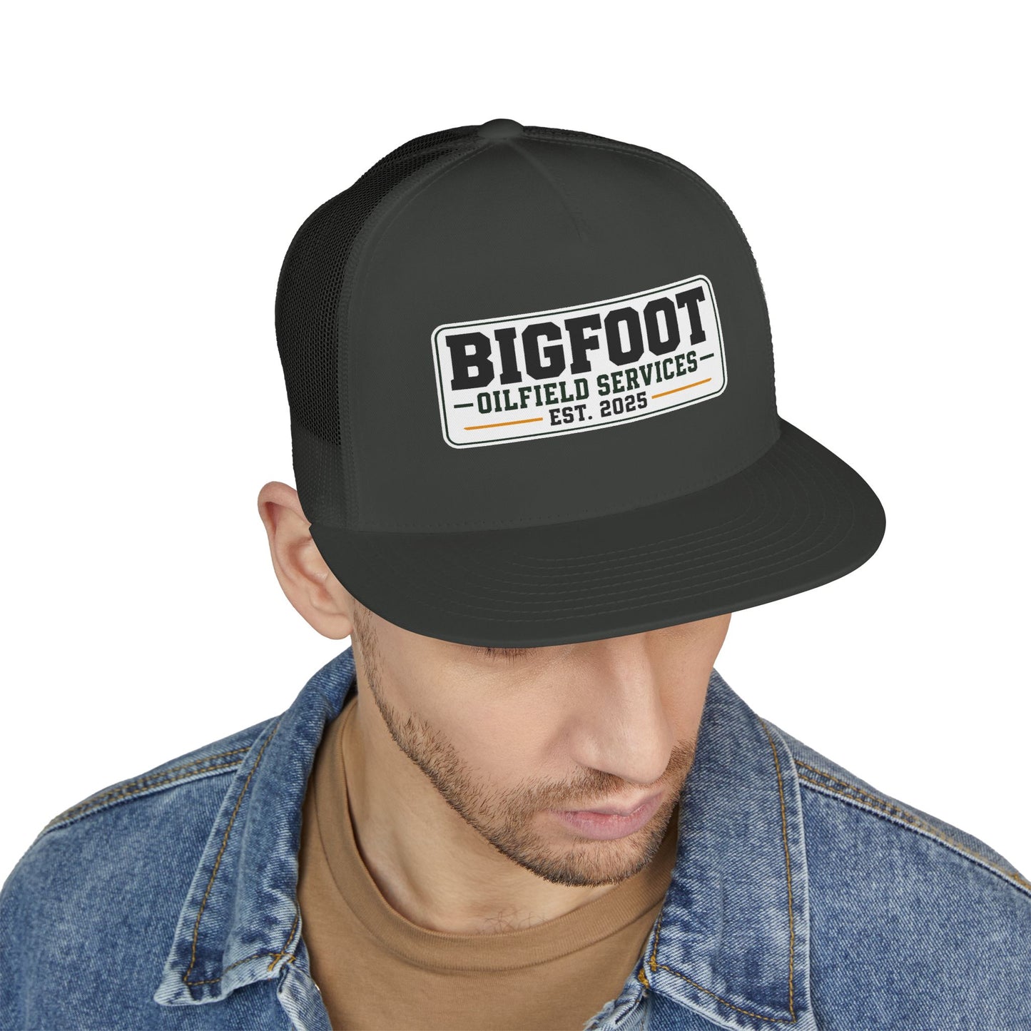 Bigfoot Oilfield Services - Mess 5 Panel Snapback Cap