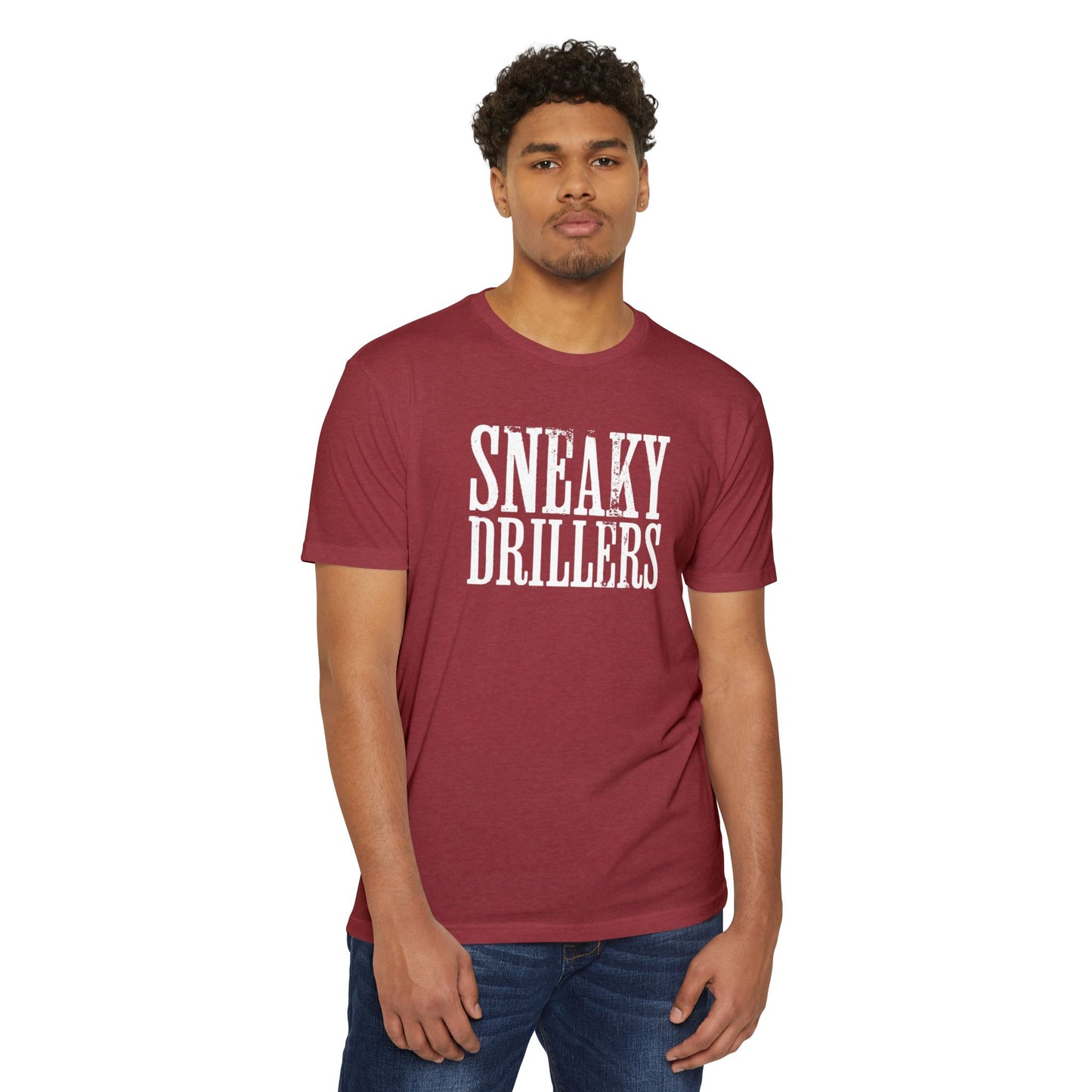 Sneaky Drillers T‑Shirt — Retro Athletic