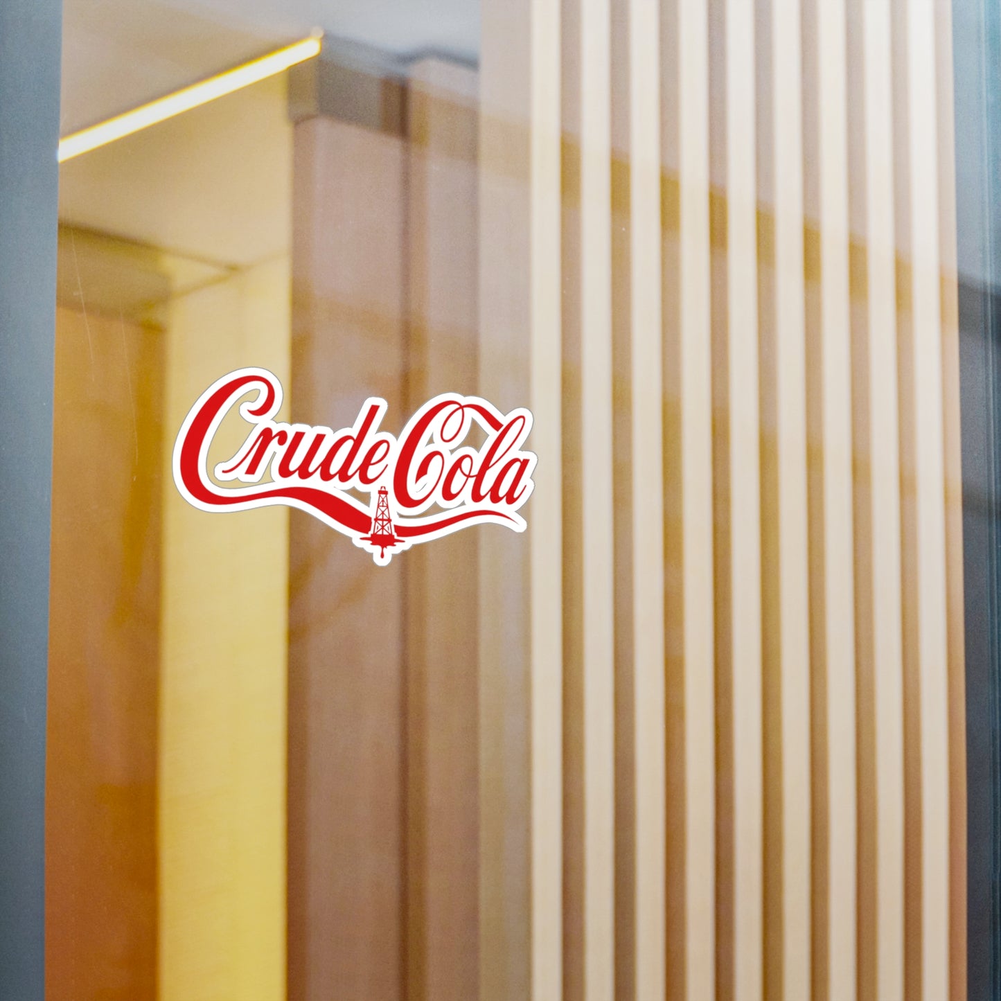 Crude Cola - Vinyl Sticker