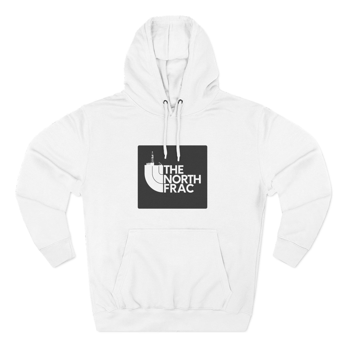 The North Frac - Black Logo Hoodie