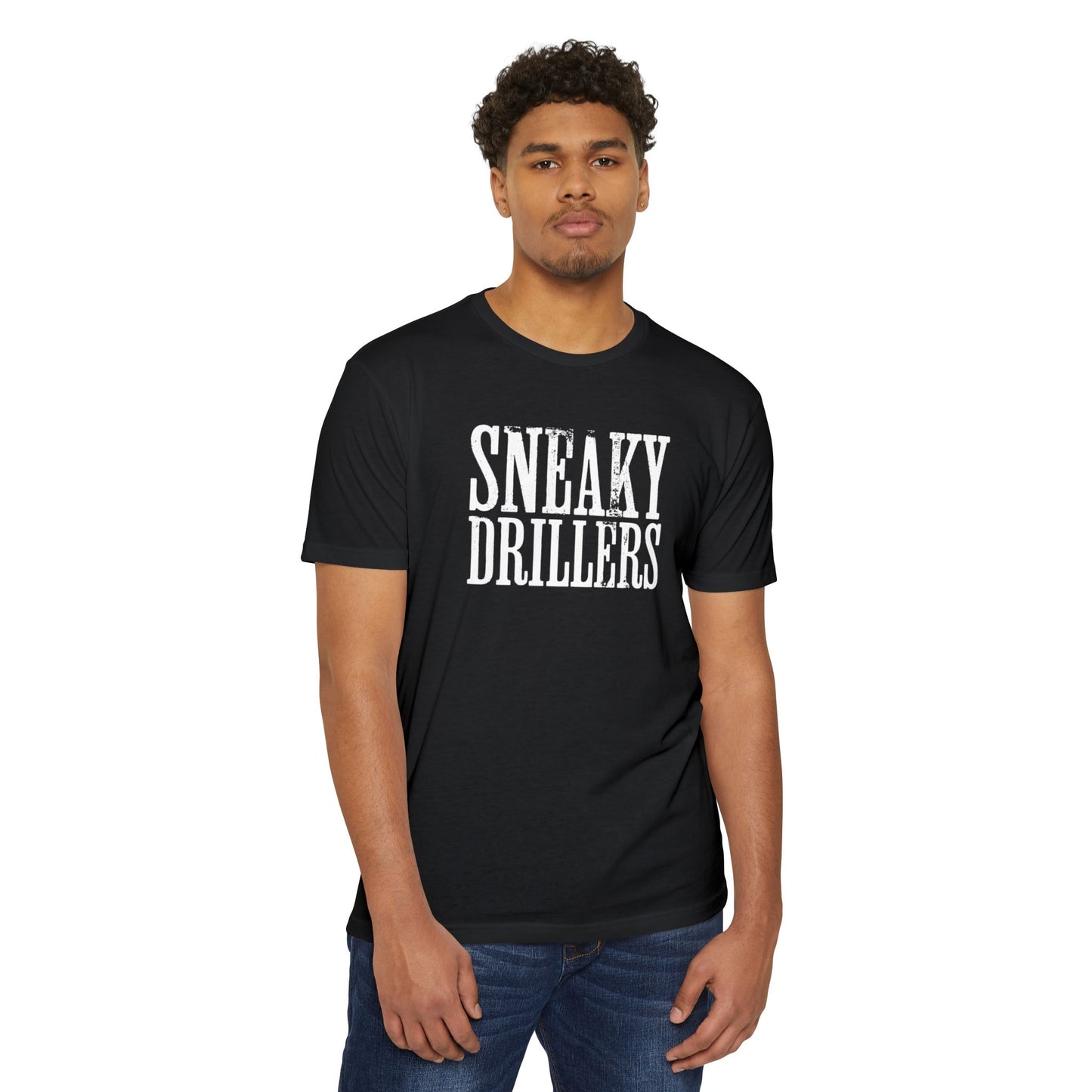 Sneaky Drillers T‑Shirt — Retro Athletic