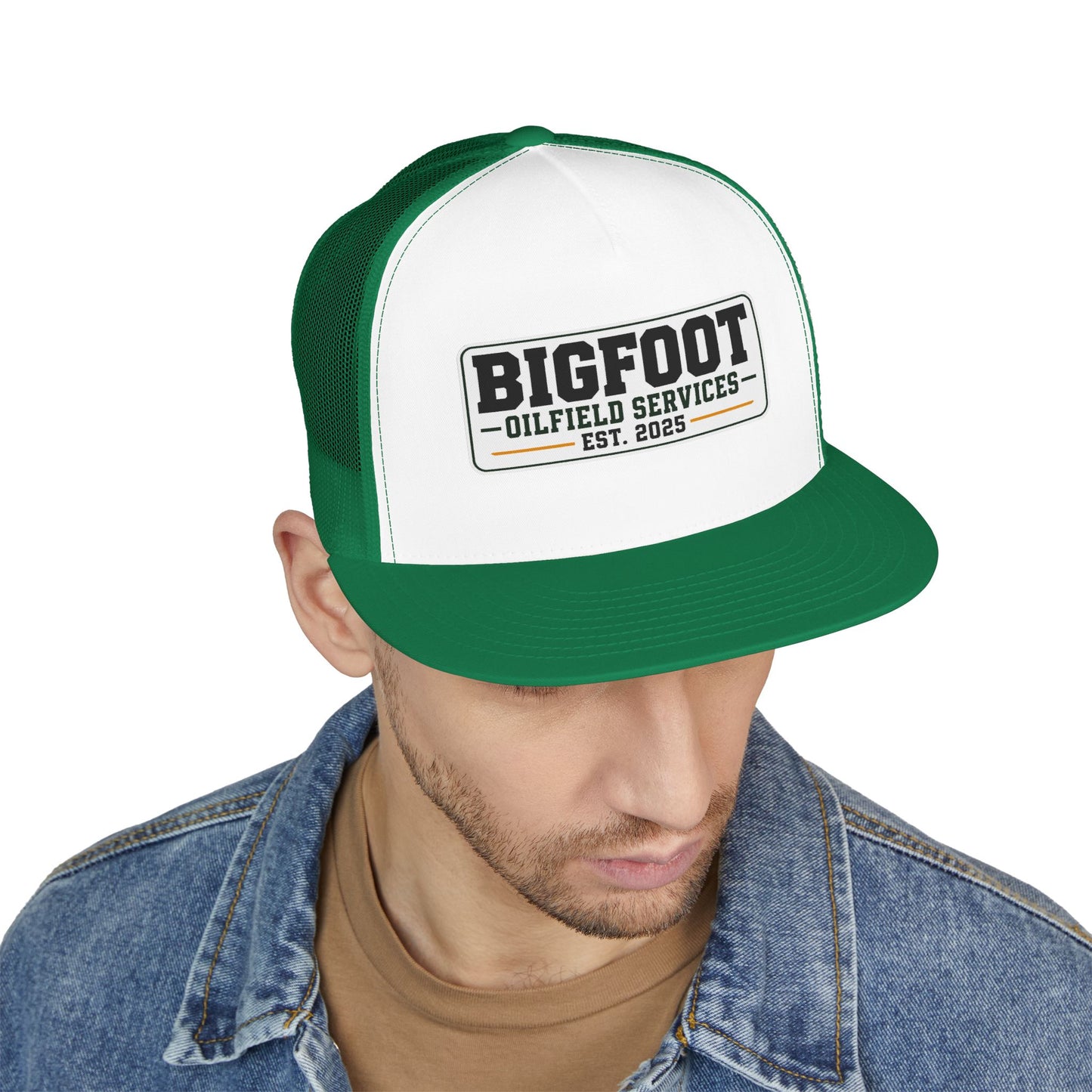 Bigfoot Oilfield Services - Mess 5 Panel Snapback Cap