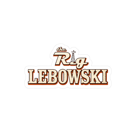 The Rig Lebowski - Vinyl Sticker
