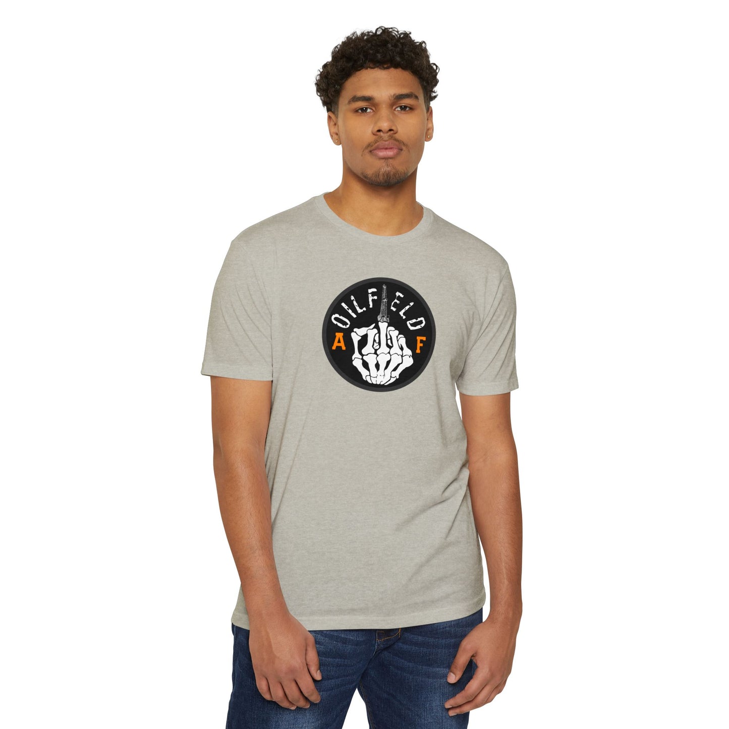 Oilfield AF Middle Finger T-Shirt