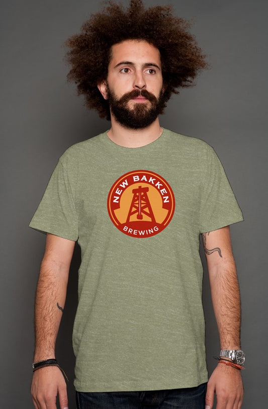 Bakken Brewing heather t shirt