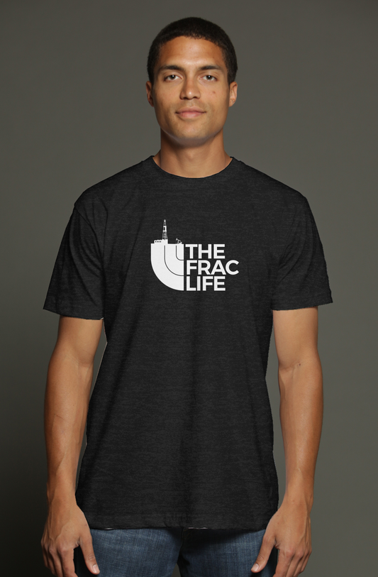 The Frac Life triblend t shirt