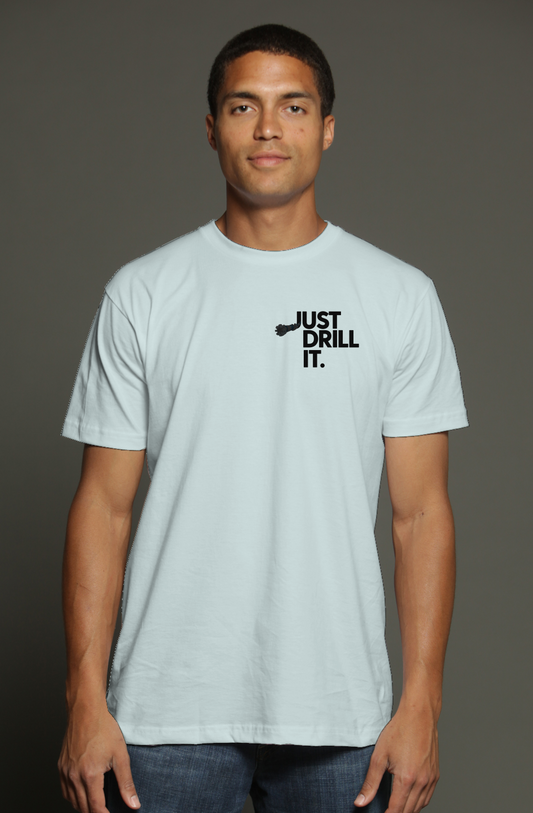 Just Drill It triblend t shirt