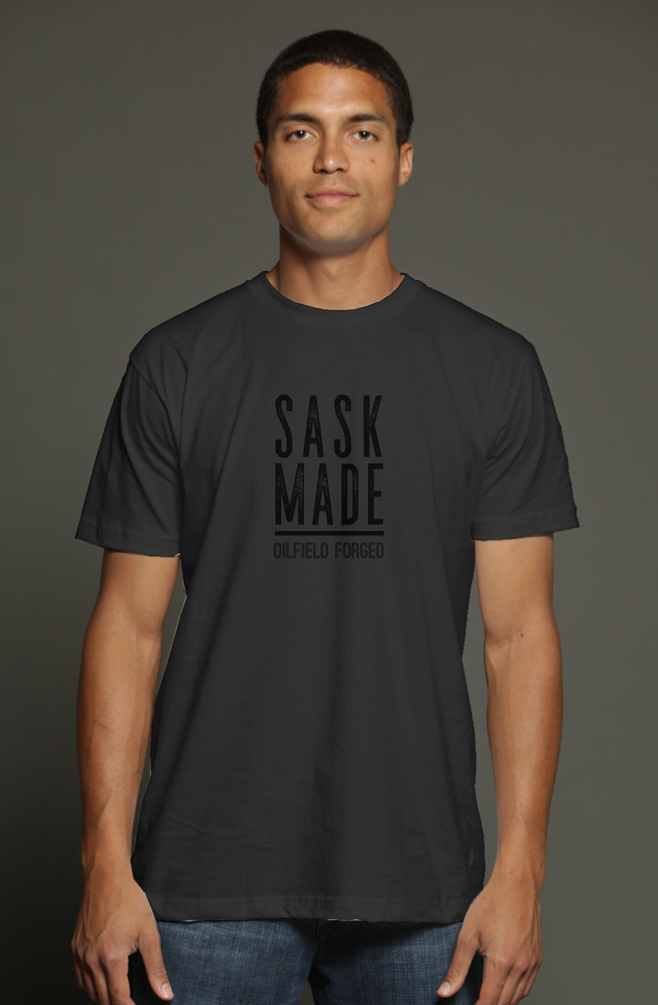 SASK MADE triblend t shirt