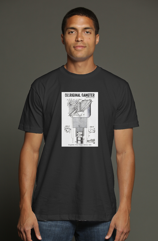Two-Cone Drill Bit triblend t shirt
