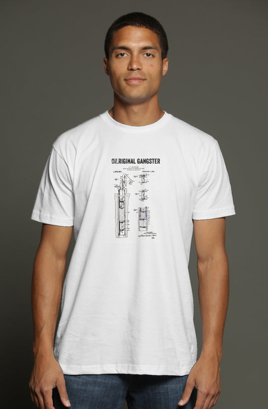 Cementing triblend t shirt