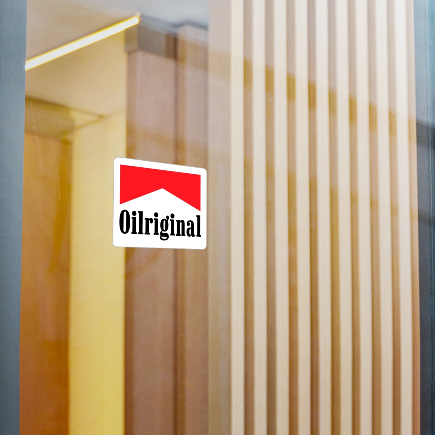 Oilriginal Malboro - Vinyl Decal