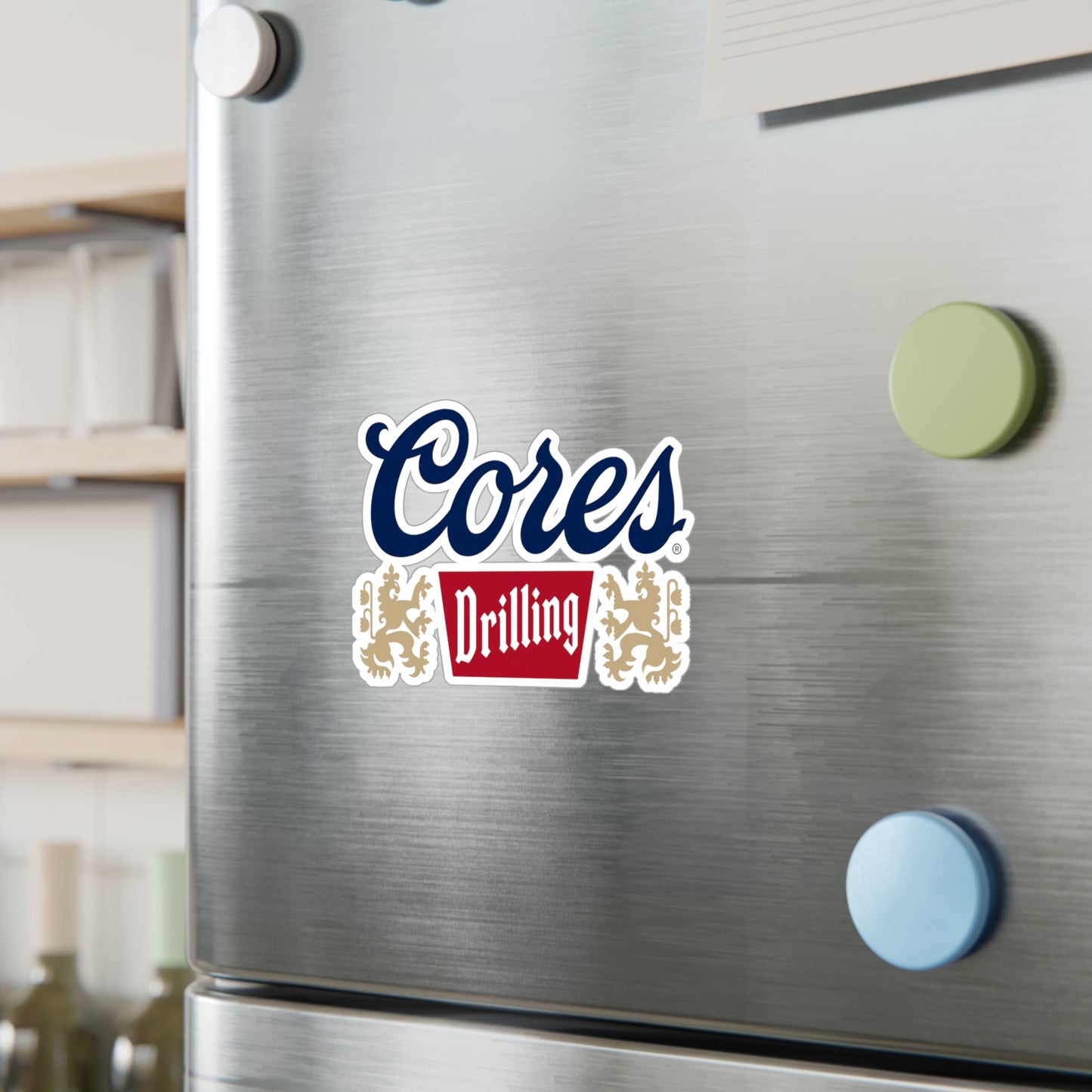 Cores Drilling - Vinyl Stickers