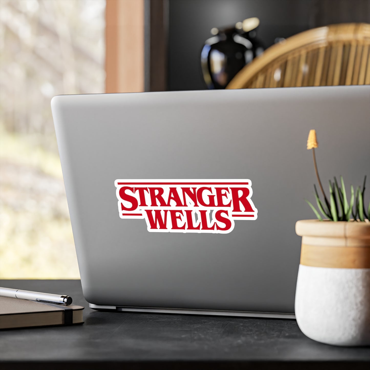Stranger Wells Vinyl Sticker
