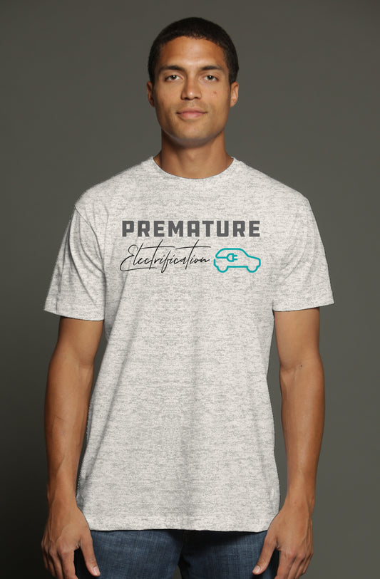 Premature Electrification triblend t shirt