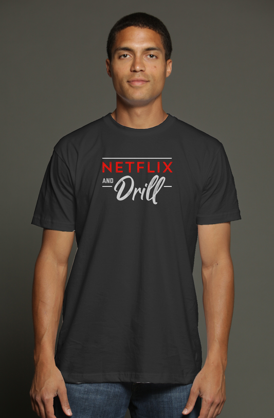 Netflix & Drill triblend t shirt