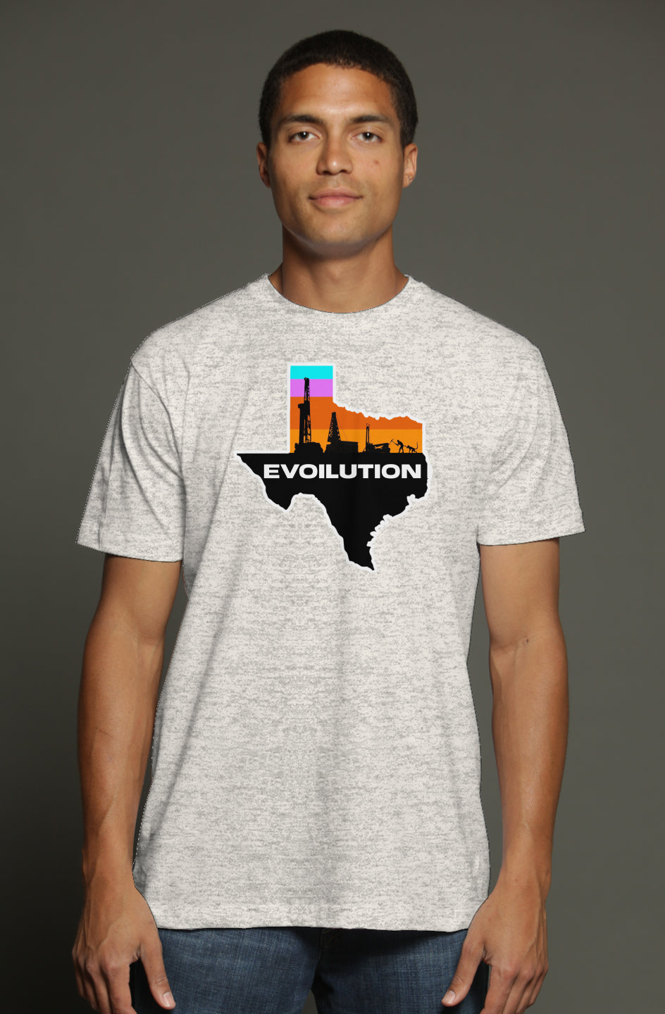 Evoilution triblend t shirt