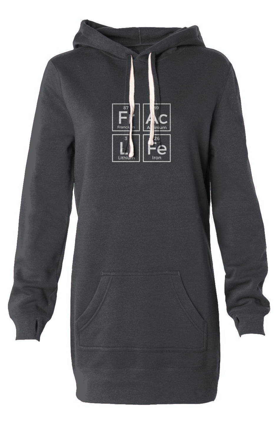 Frac Life Hooded Sweatshirt Dress