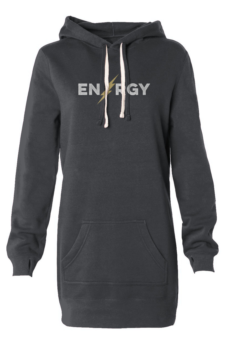 Energy Hooded Sweatshirt Dress