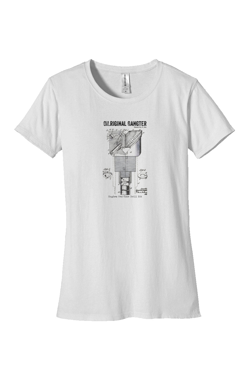 Tri-Cone Patent Womens Classic T Shirt