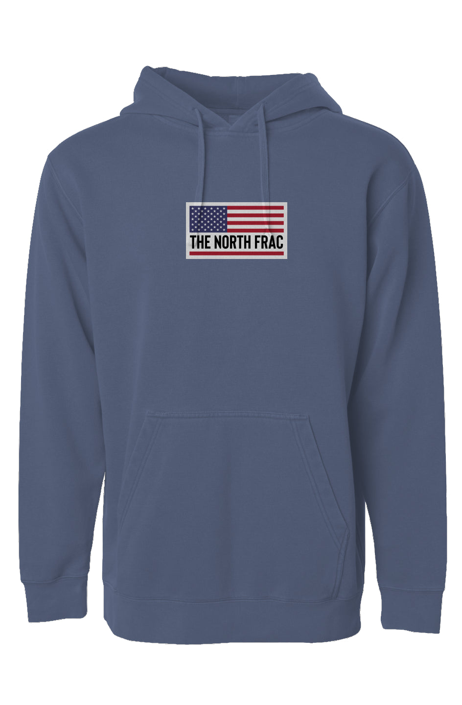 The North Frac USA Independent Pigment Dyed Hoodie