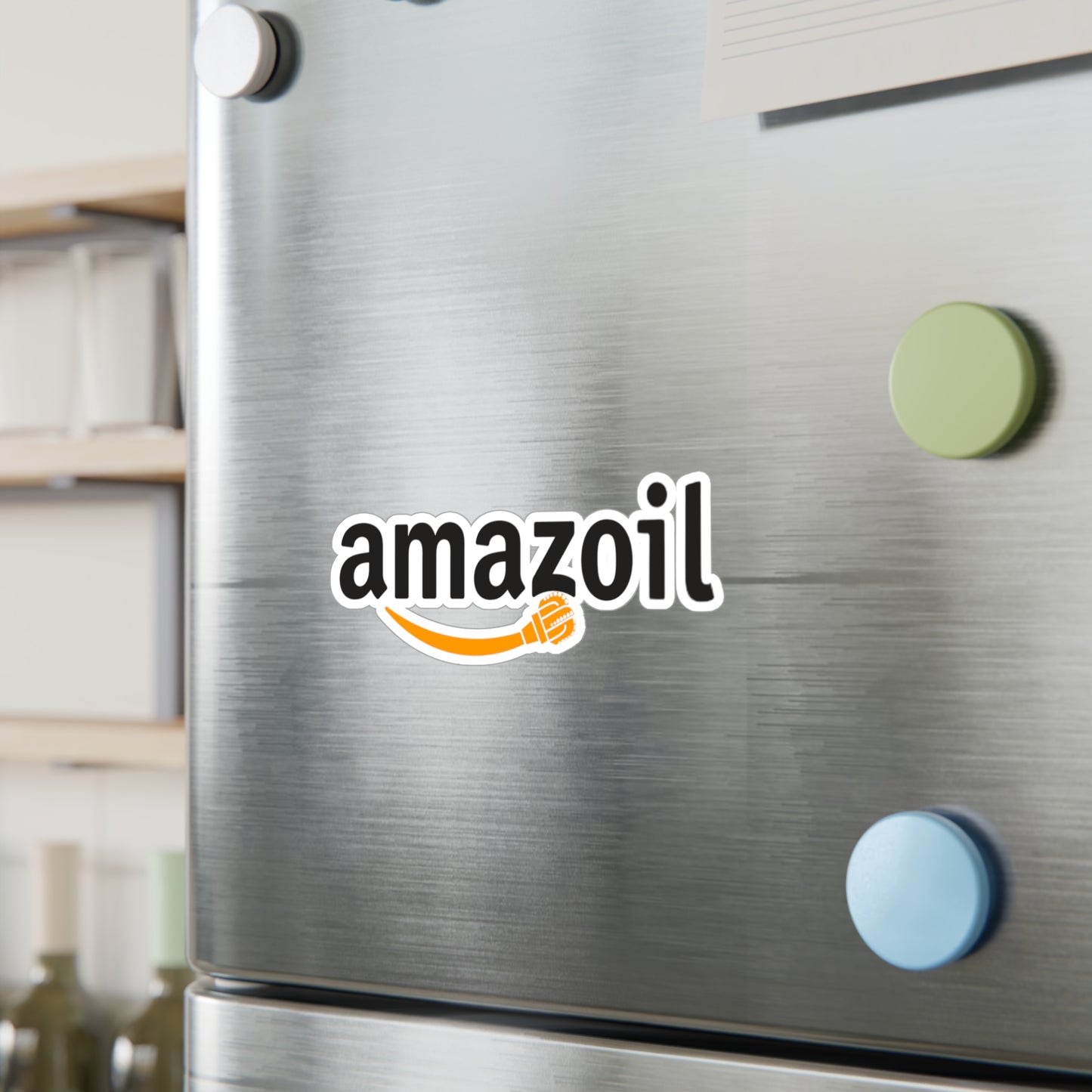 'amazoil' Logo Vinyl Sticker