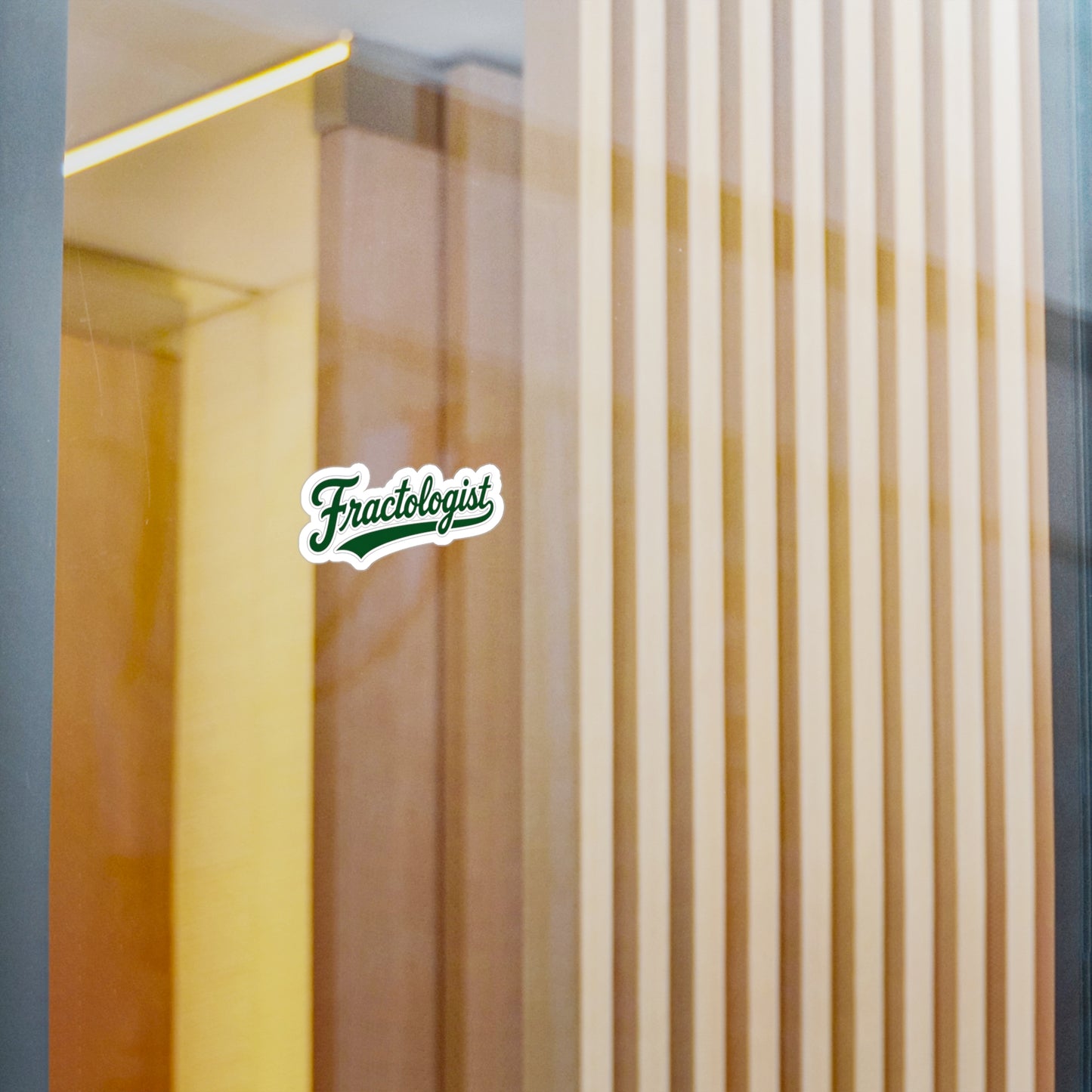 Fractologist - Vinyl Sticker