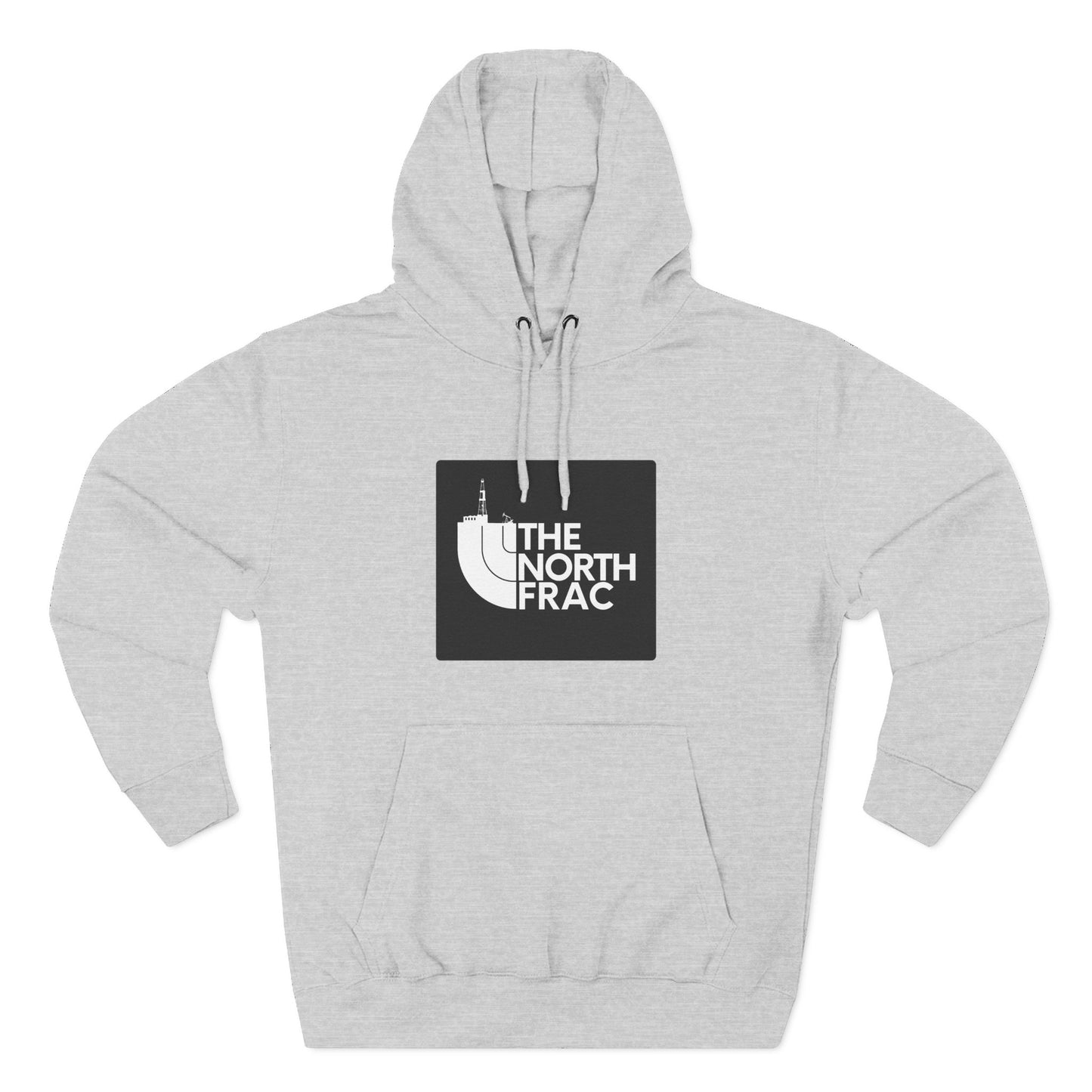The North Frac - Black Logo Hoodie