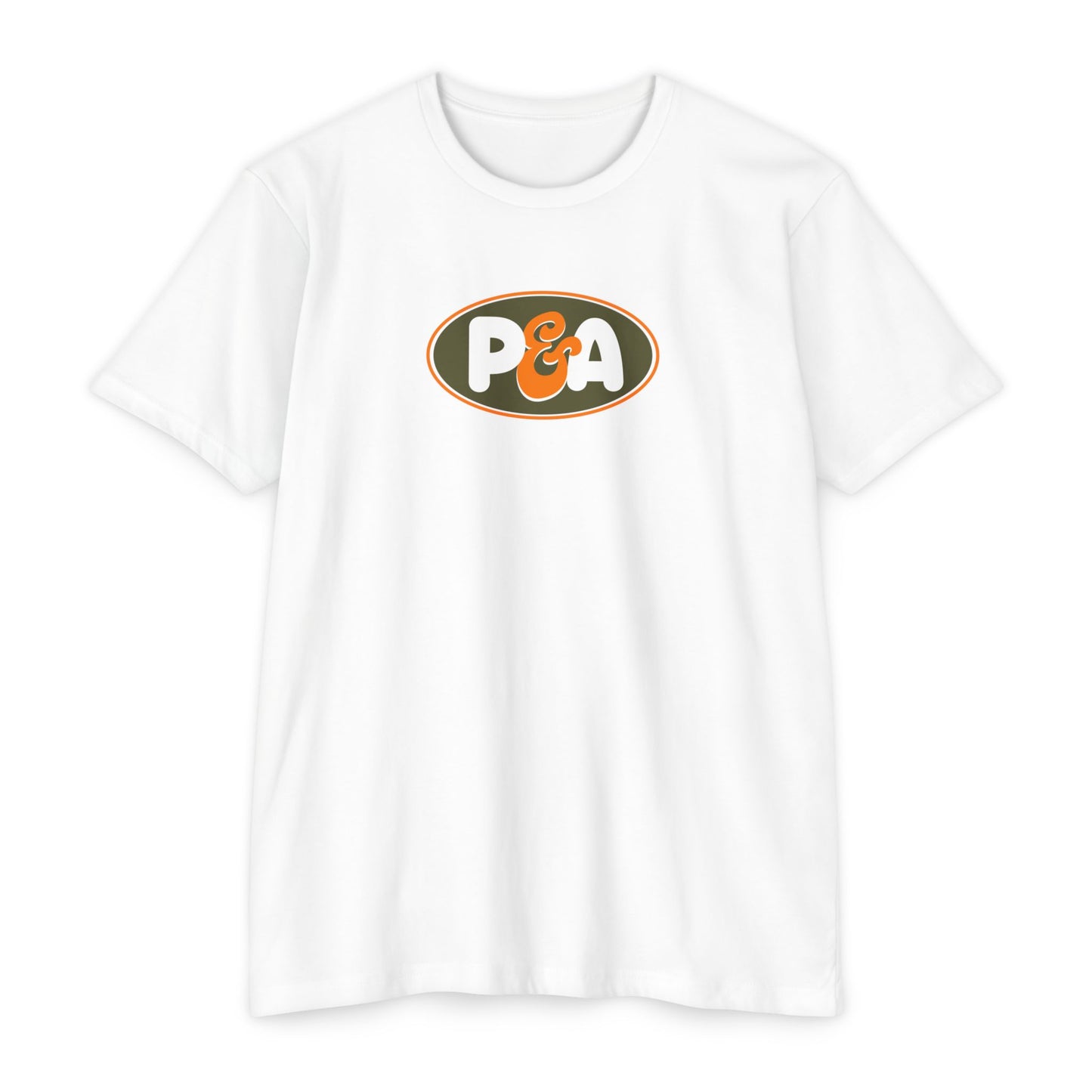 P&A Retro Oval Logo T-Shirt