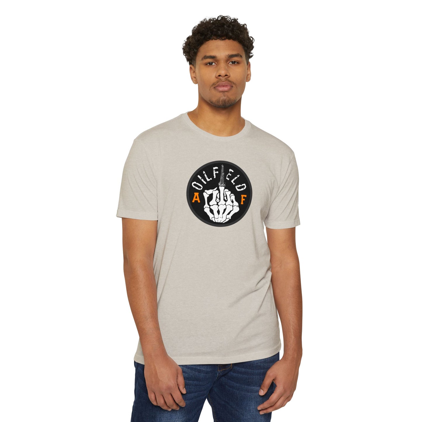 Oilfield AF Middle Finger T-Shirt
