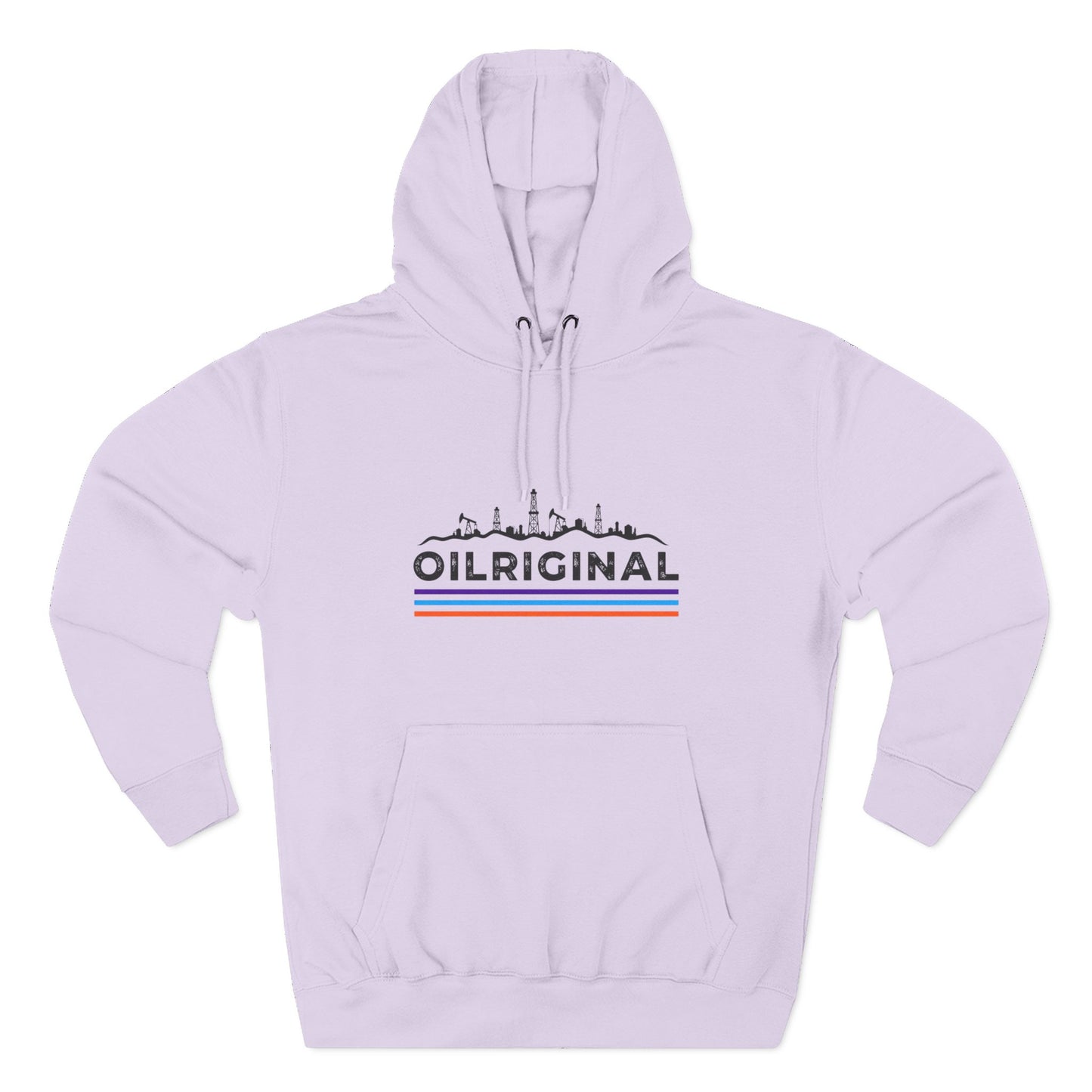 Oilrig Original Hoodie — Vintage Offshore Skyline Graphic Pullover
