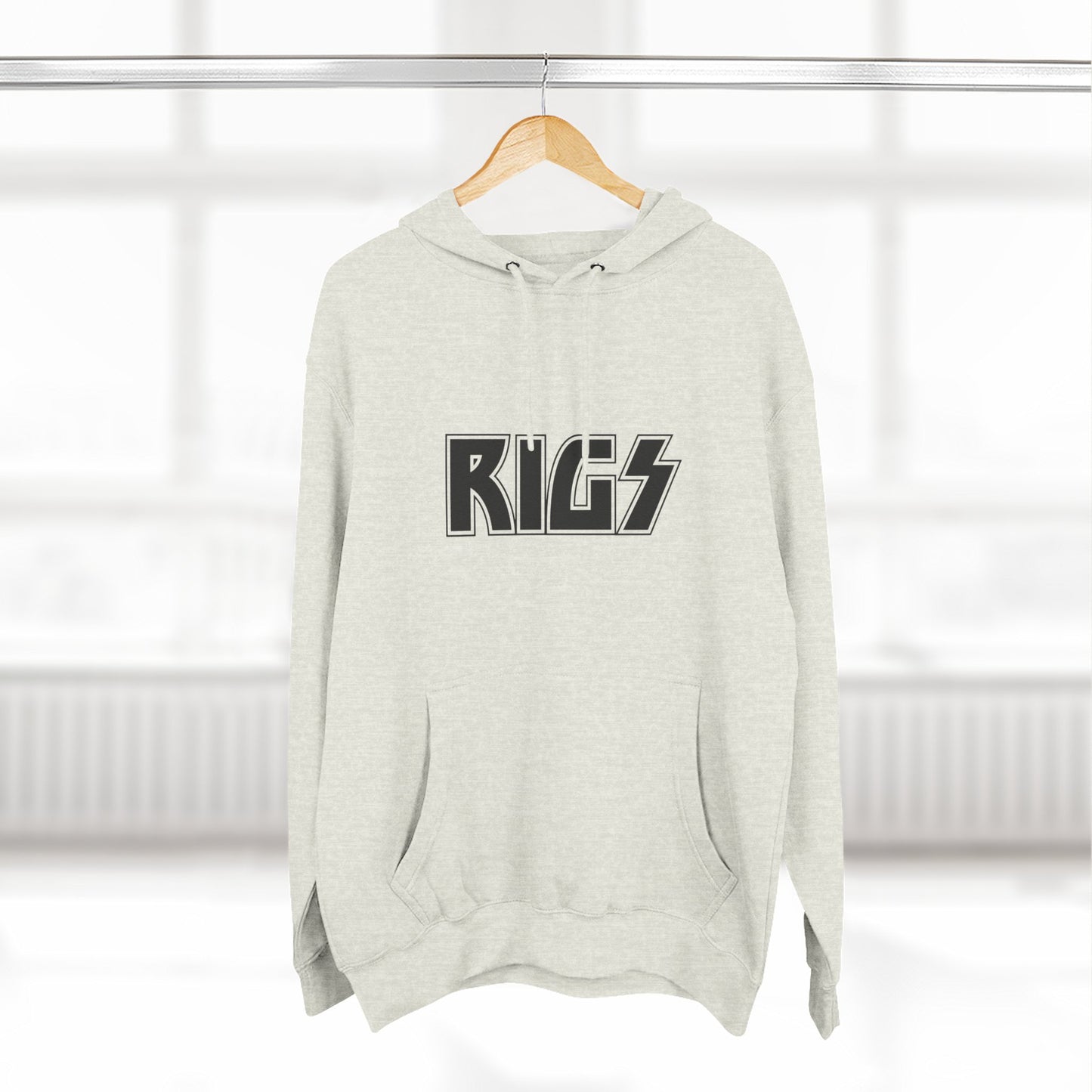 Rigs Logo Hoodie - Retro Rock Band