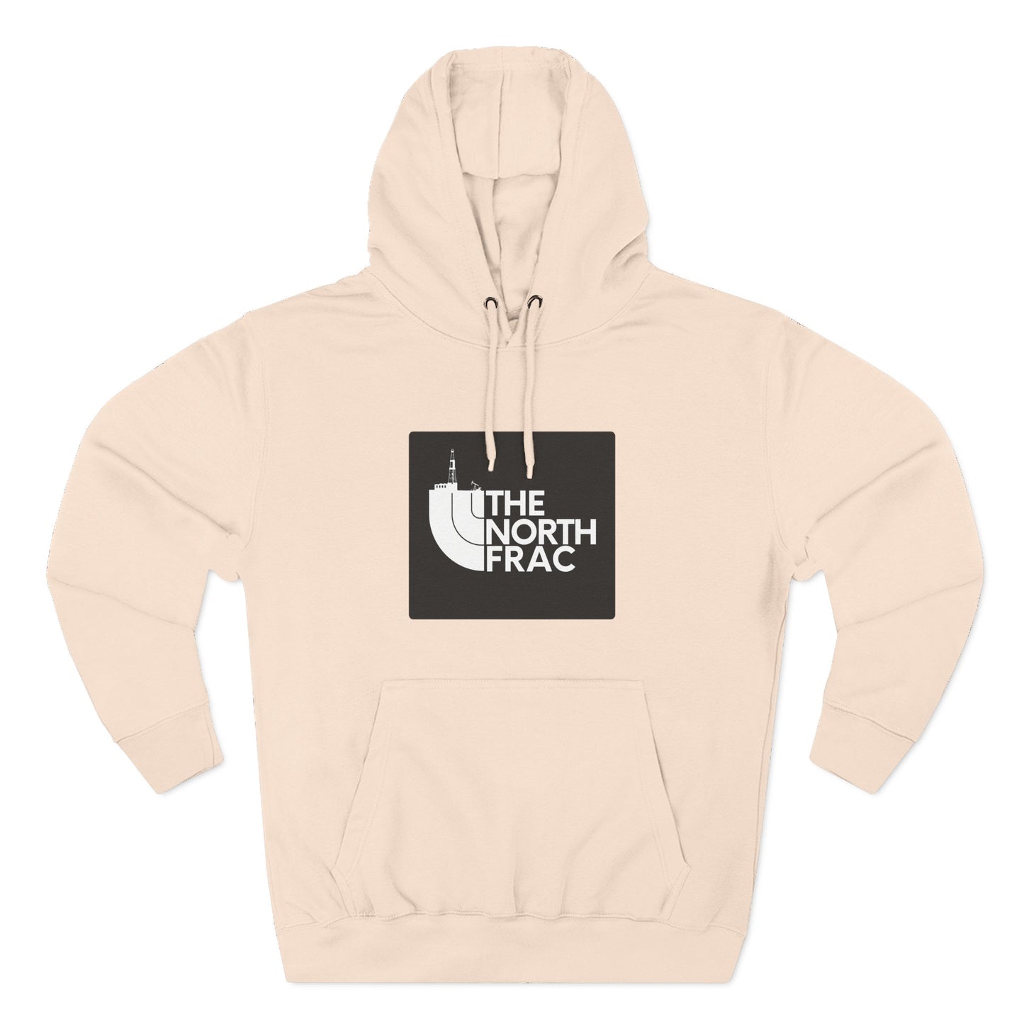The North Frac - Black Logo Hoodie