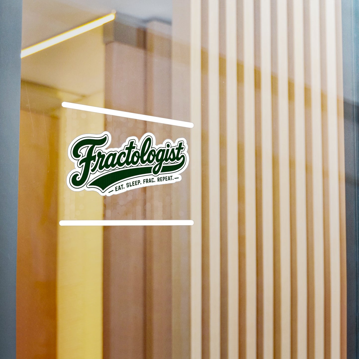 Fractologist Vinyl Sticker