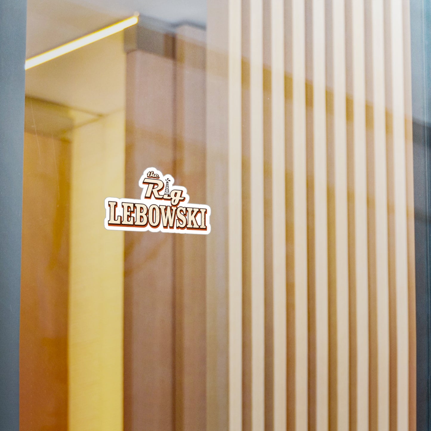 The Rig Lebowski - Vinyl Sticker