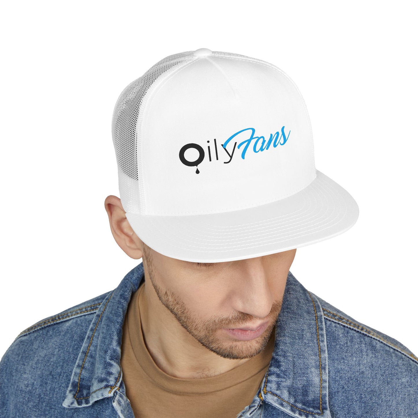 "Oily Fans" Logo Mesh Snapback