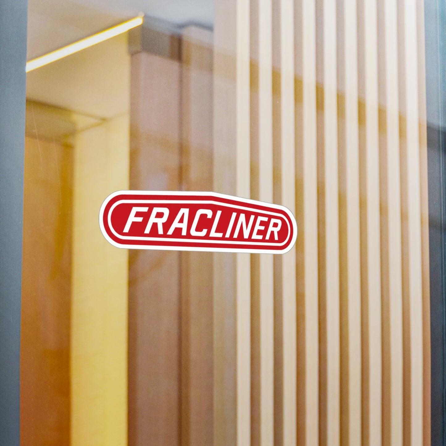 Fracliner Red - Vinyl Sticker