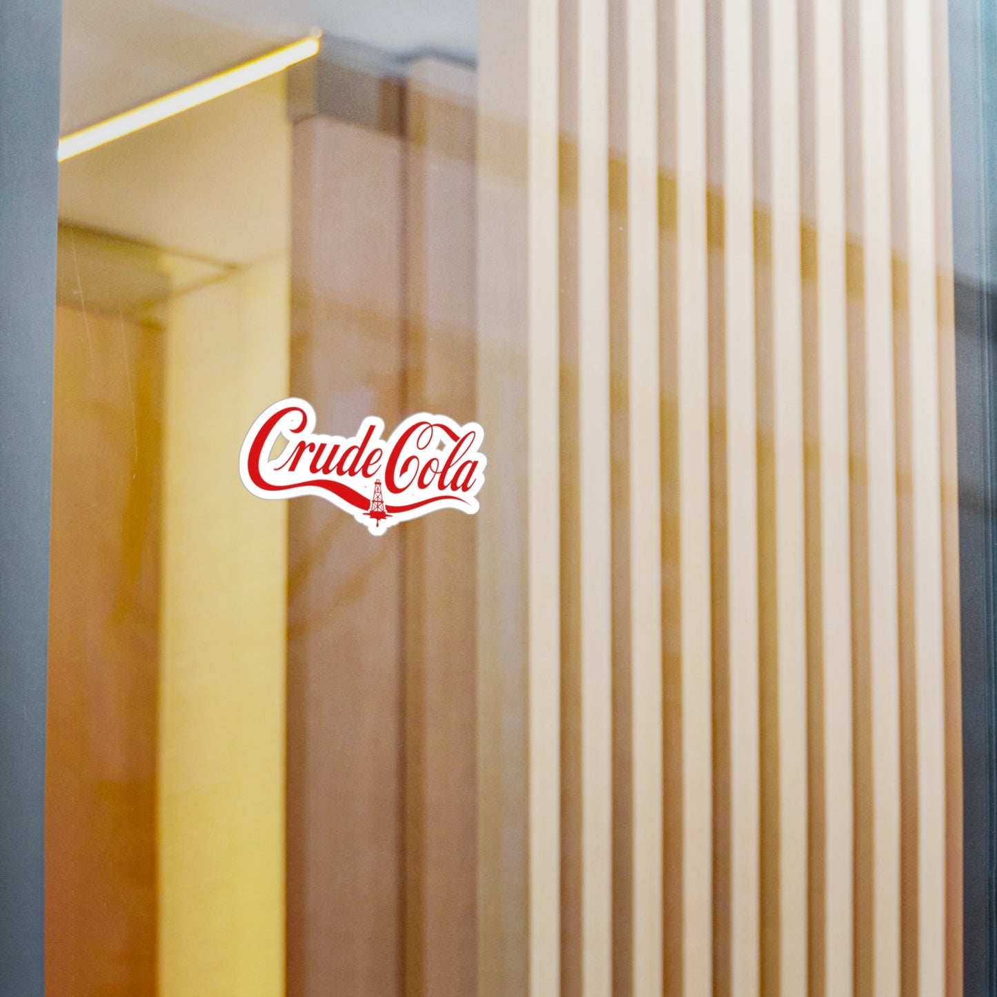 Crude Cola - Vinyl Sticker