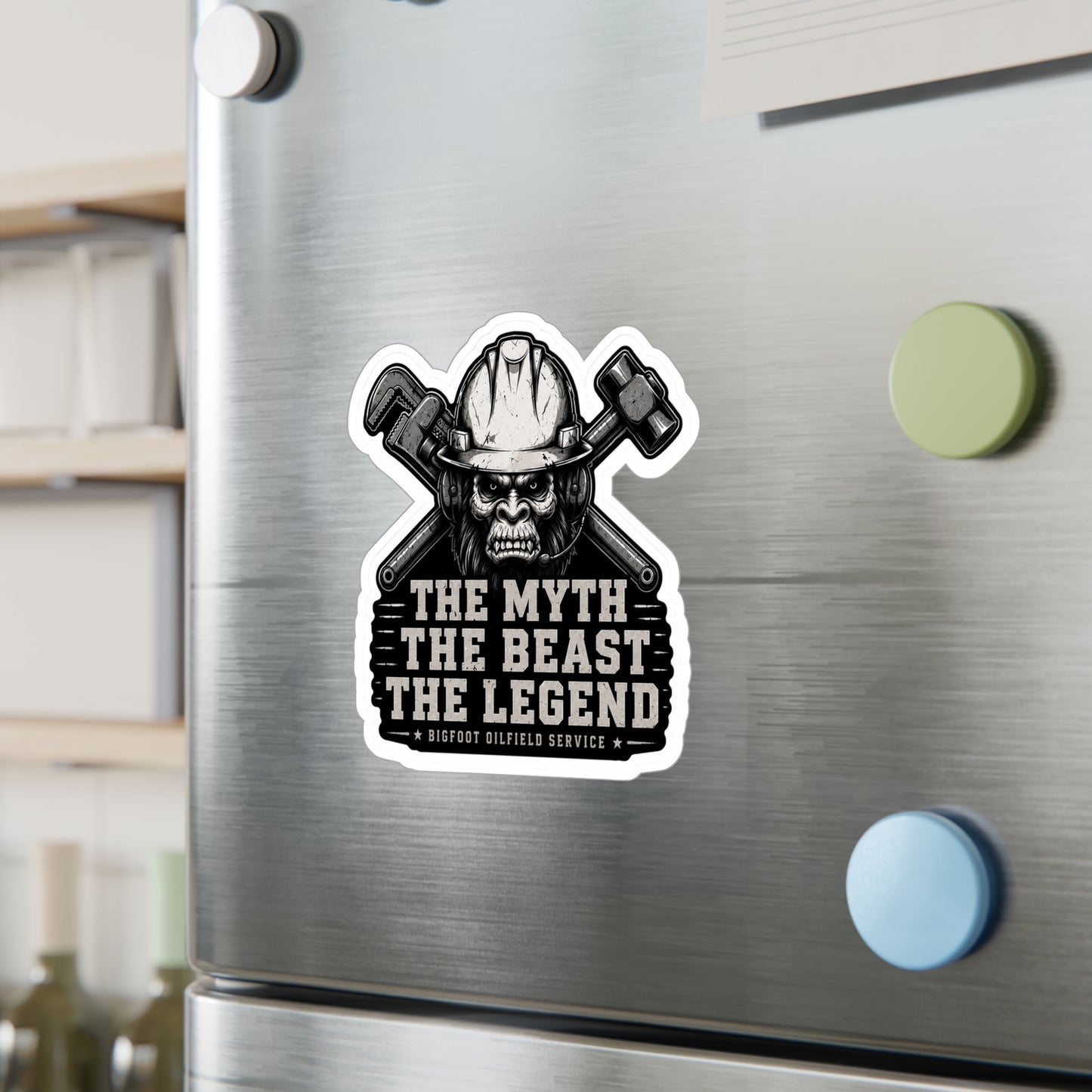The Myth The Beast The Legend - Vinyl Sticker