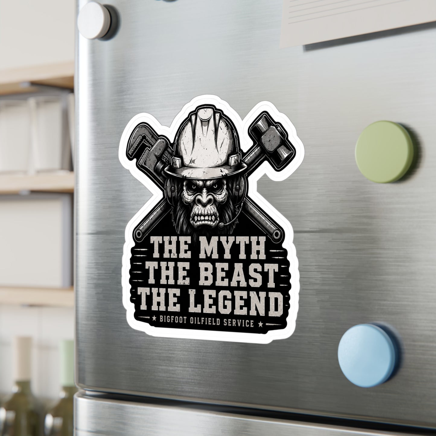 The Myth The Beast The Legend - Vinyl Sticker