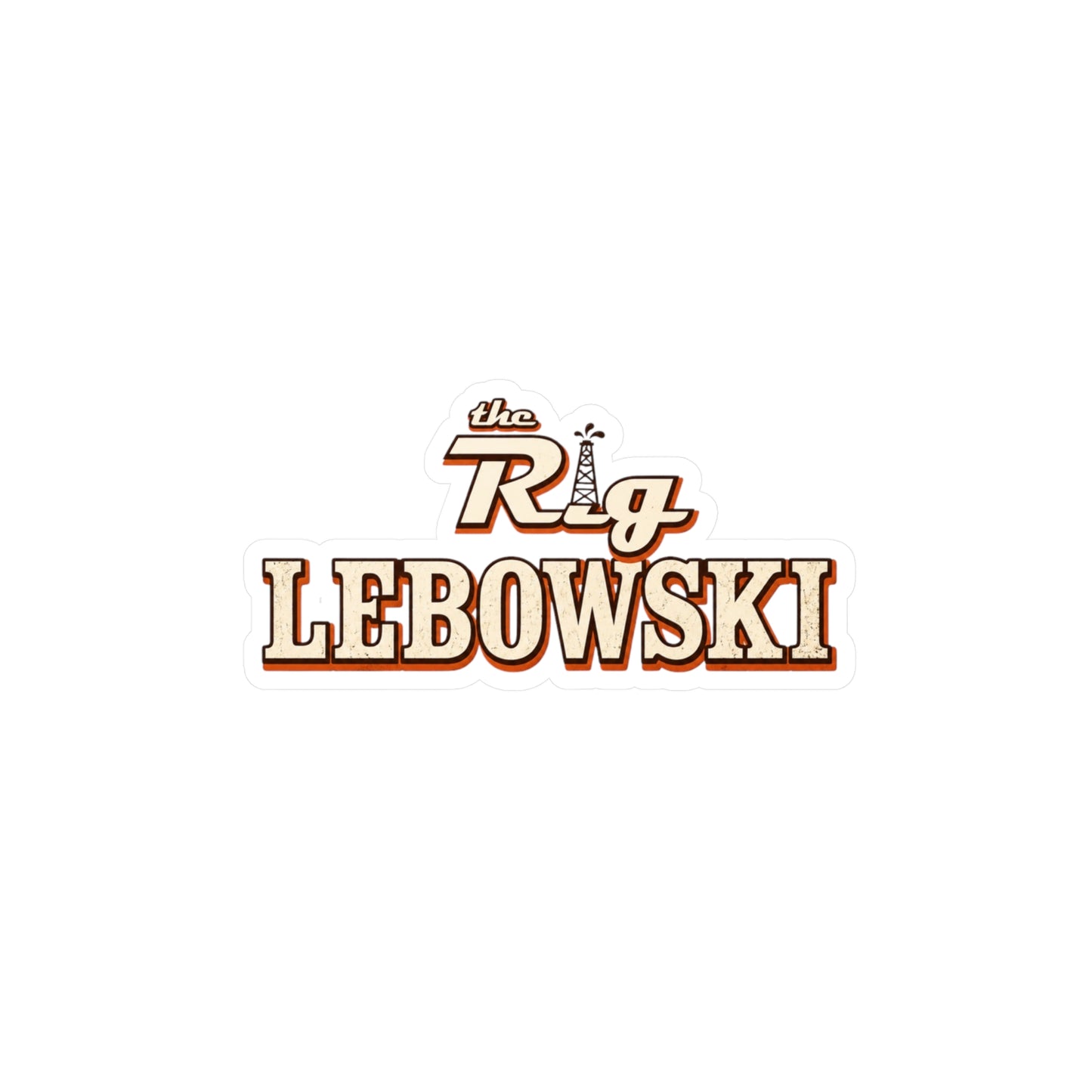 The Rig Lebowski - Vinyl Sticker
