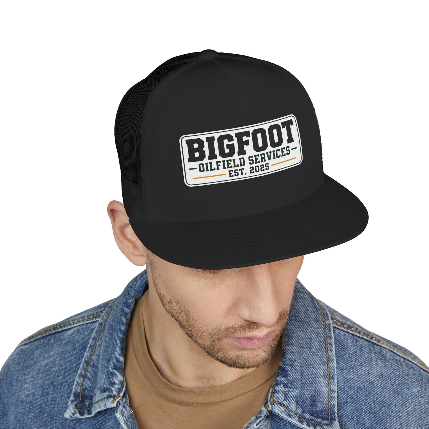 Bigfoot Oilfield Services - Mess 5 Panel Snapback Cap