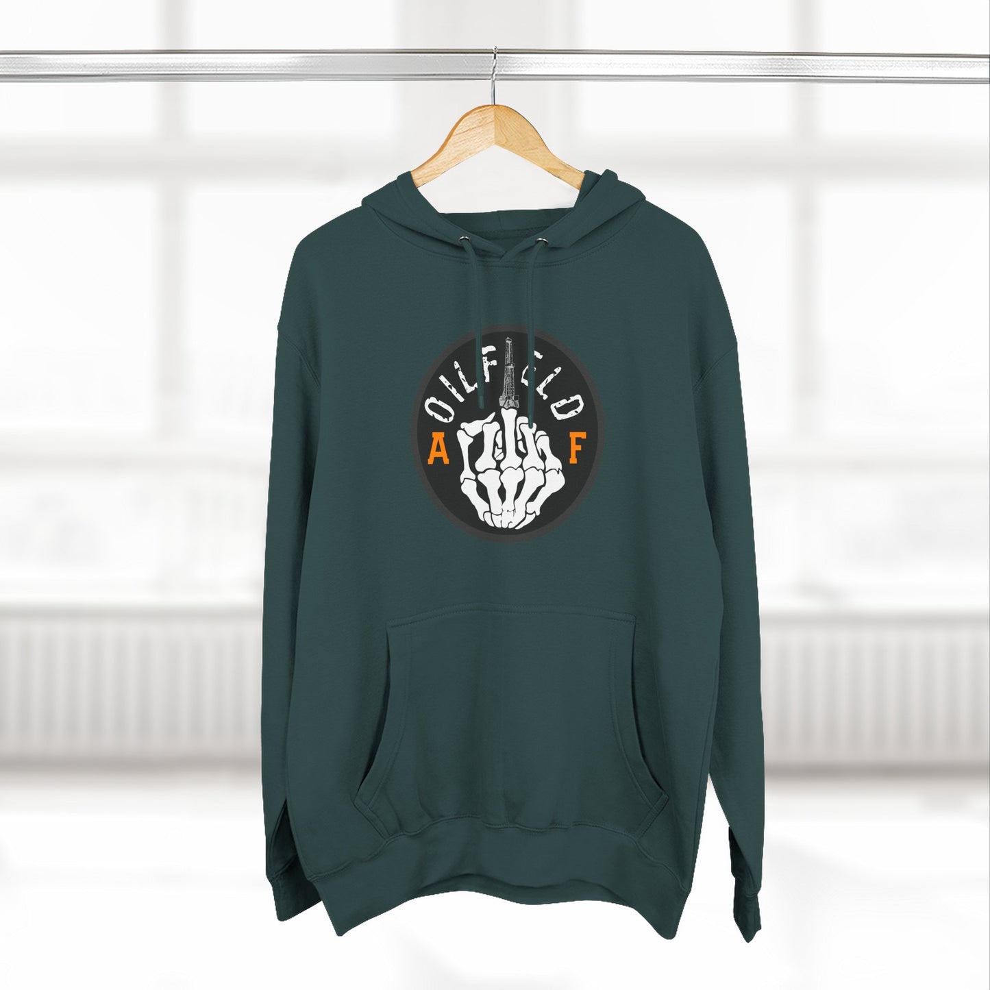 Skull Middle Finger Hoodie