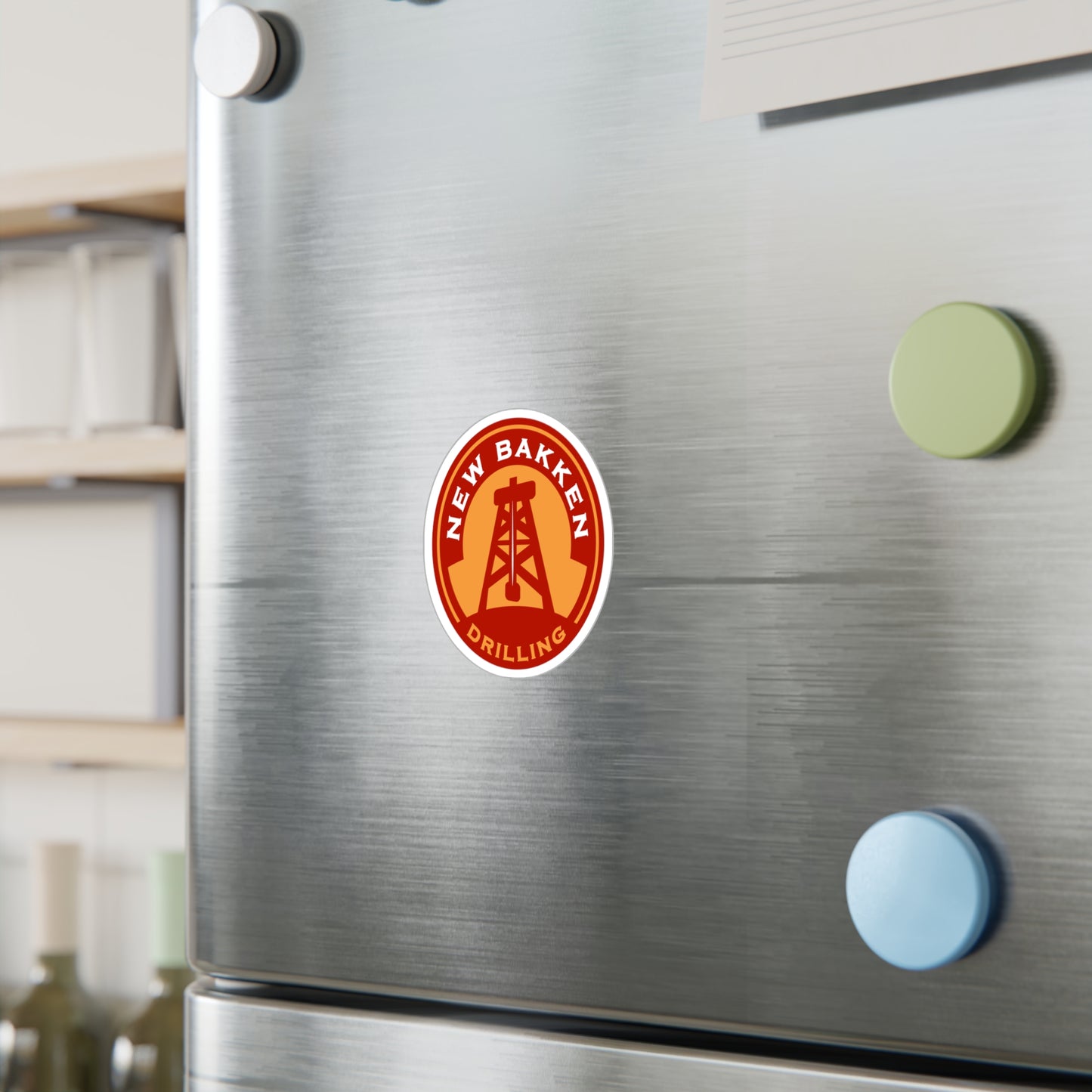 New Bakken Drilling Round - Vinyl Sticker
