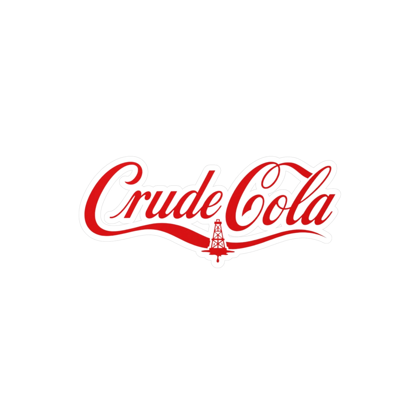 Crude Cola - Vinyl Sticker