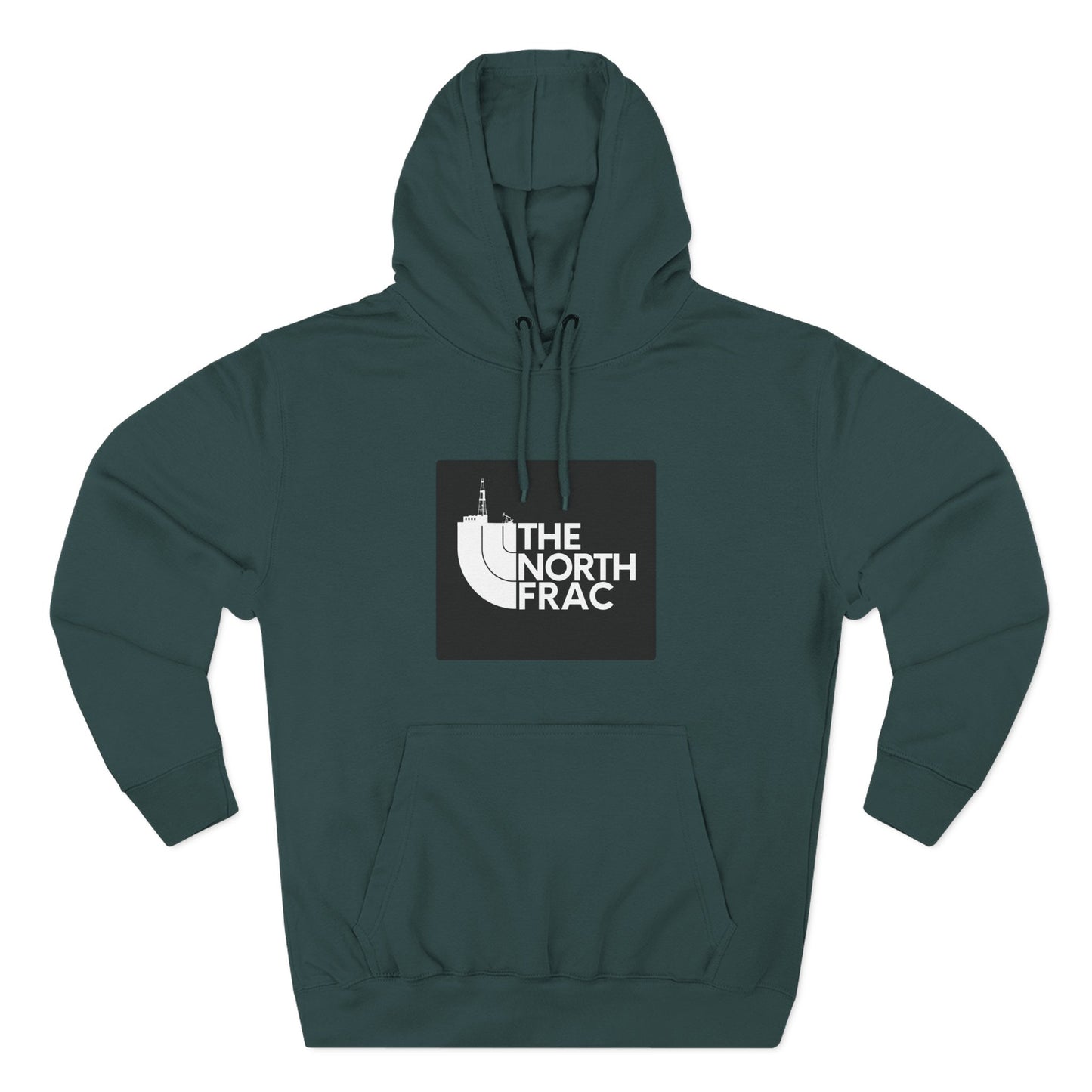 The North Frac - Black Logo Hoodie