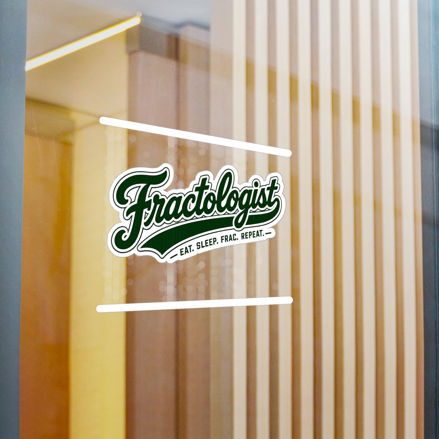 Fractologist Vinyl Sticker