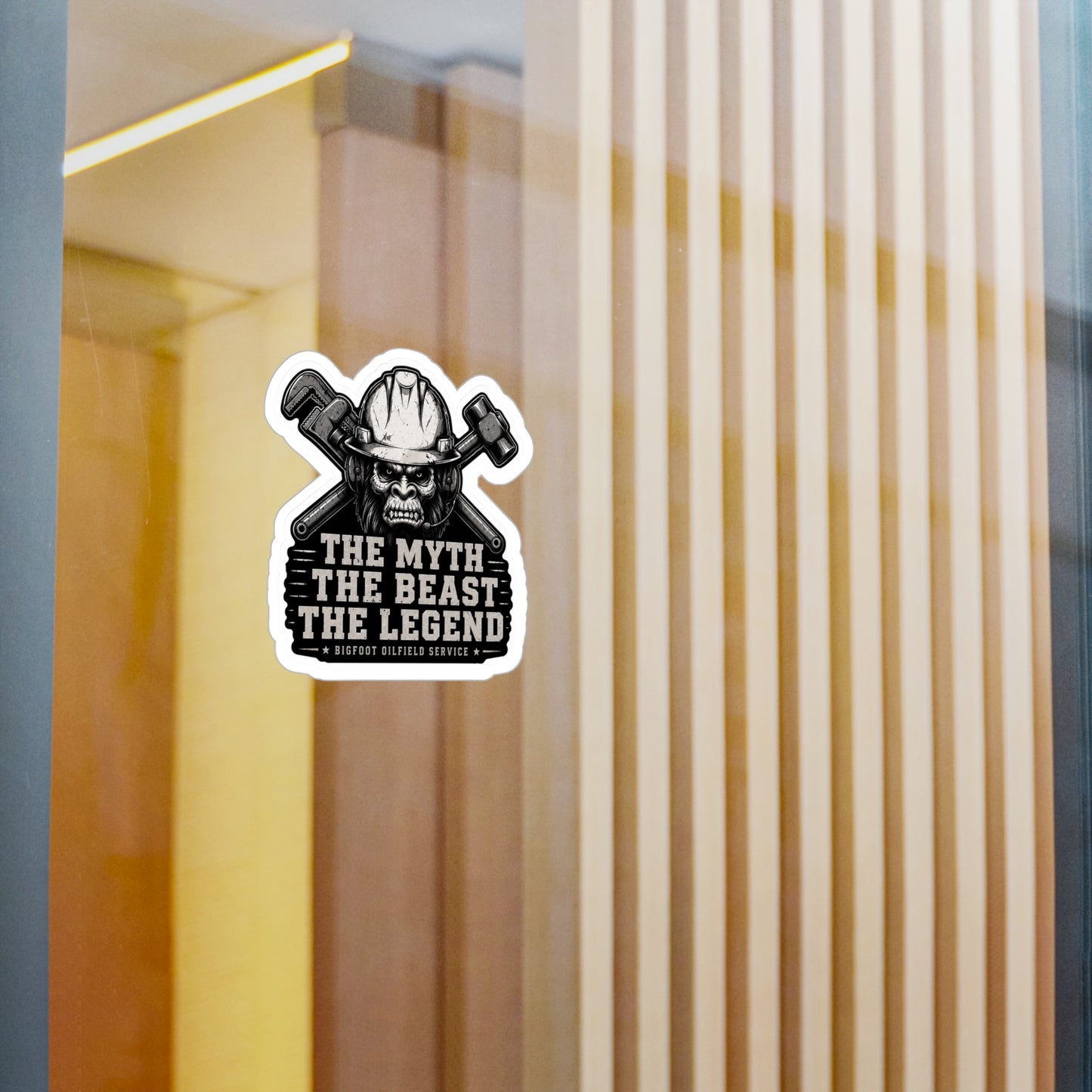 The Myth The Beast The Legend - Vinyl Sticker