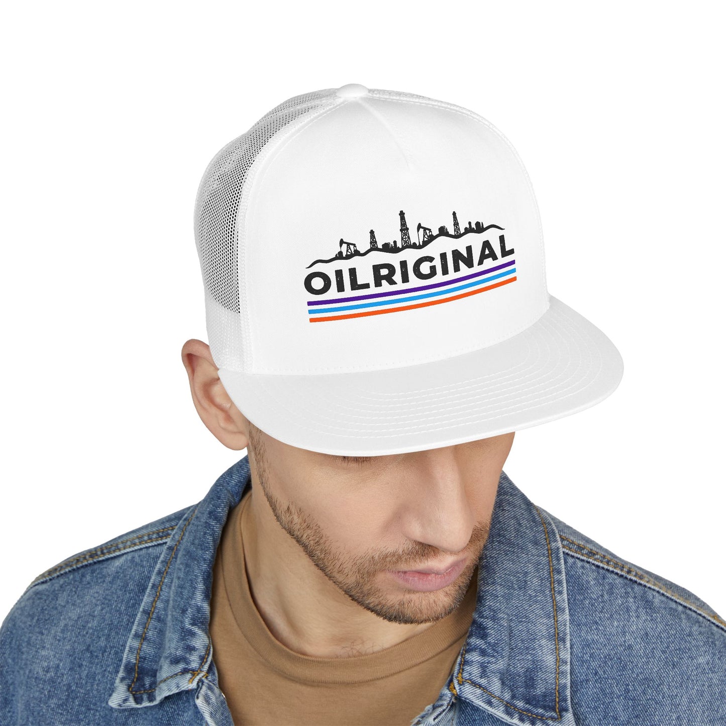 Oilriginal - Mesh Snapback Flatbill
