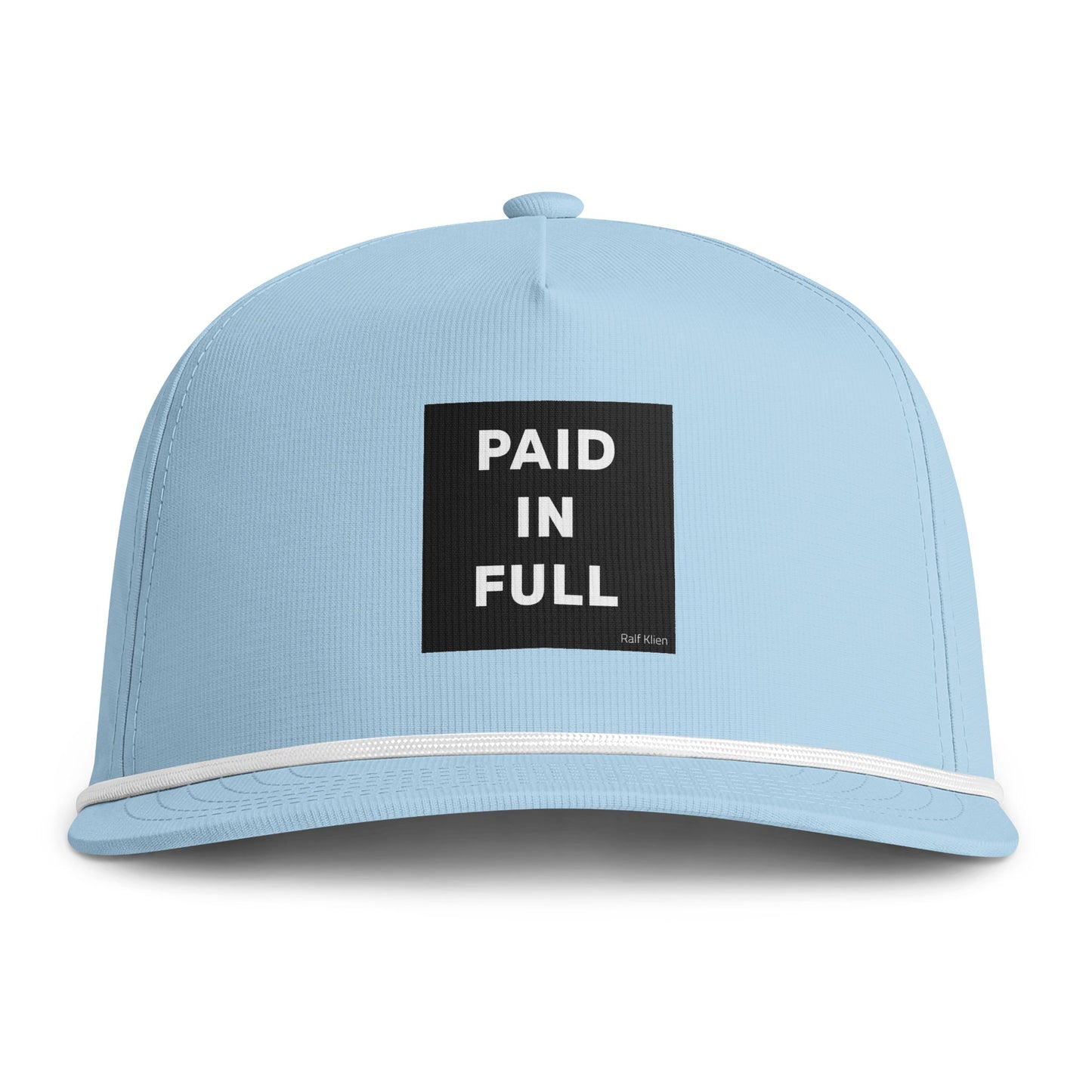 Paid In Full Rope Snapback — Sunwashed Vintage